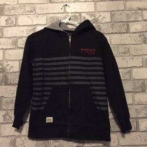 Buffalo Boy's Zip-Up Hoodie Size Large (10-12)